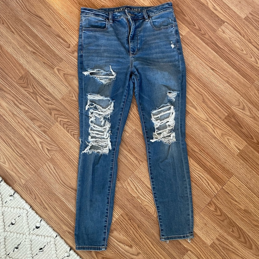 American Eagle Super High Rise Jegging